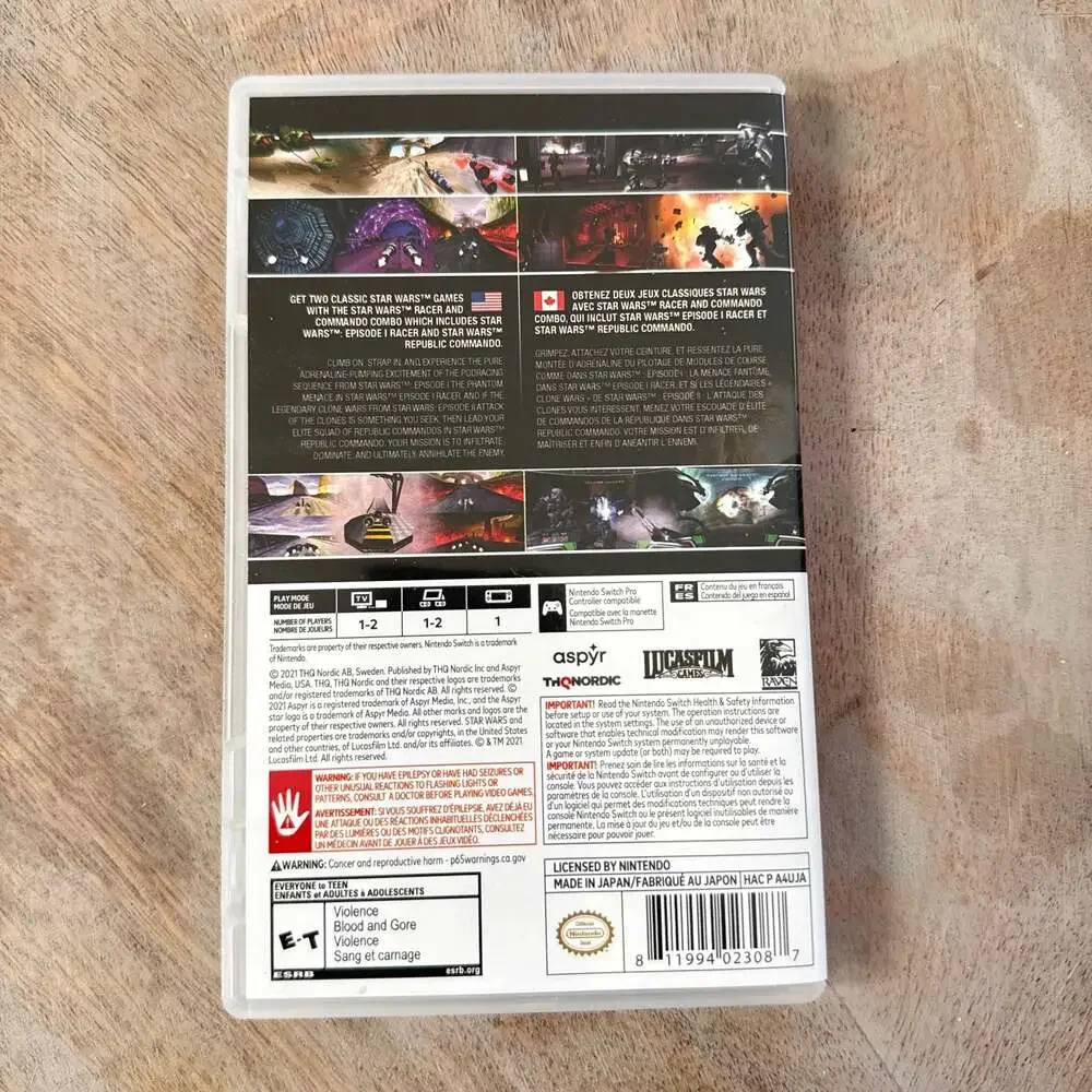 Star Wars Racer & Commando Combo for Nintendo Switch